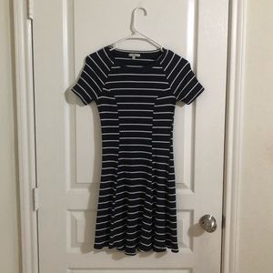 Charlotte Russe Ribbed Skater Dress